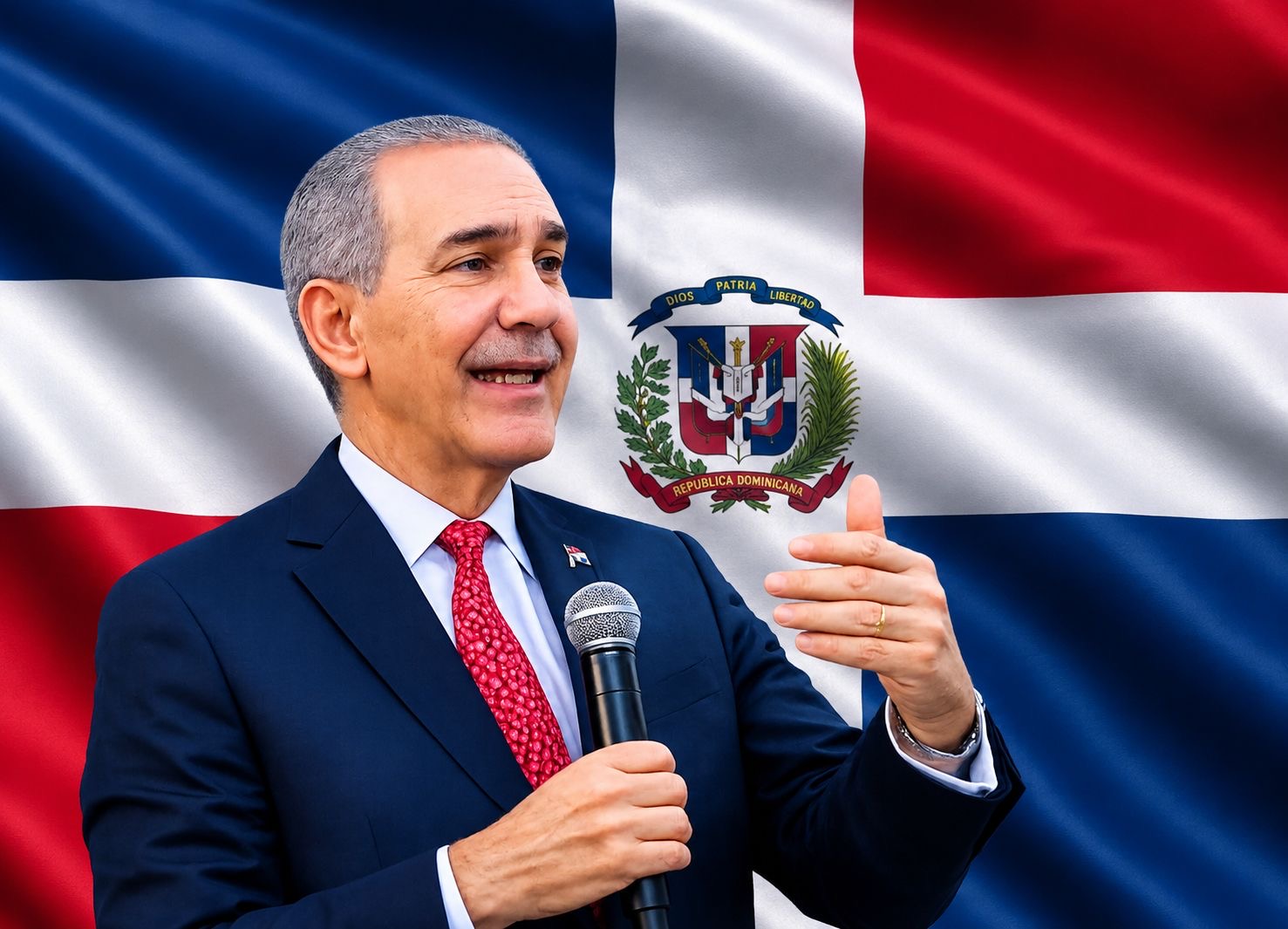 Franklin García Fermín respalda medidas del Gobierno.