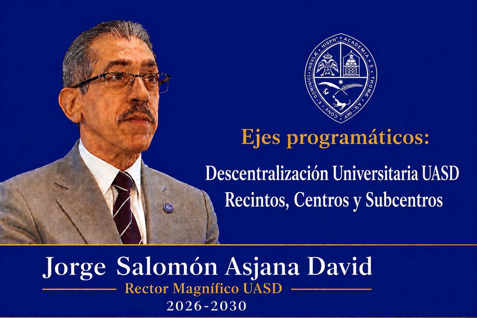 Descentralizar para transformar: la apuesta de Asjana David por una UASD más fuerte desde sus territorios.