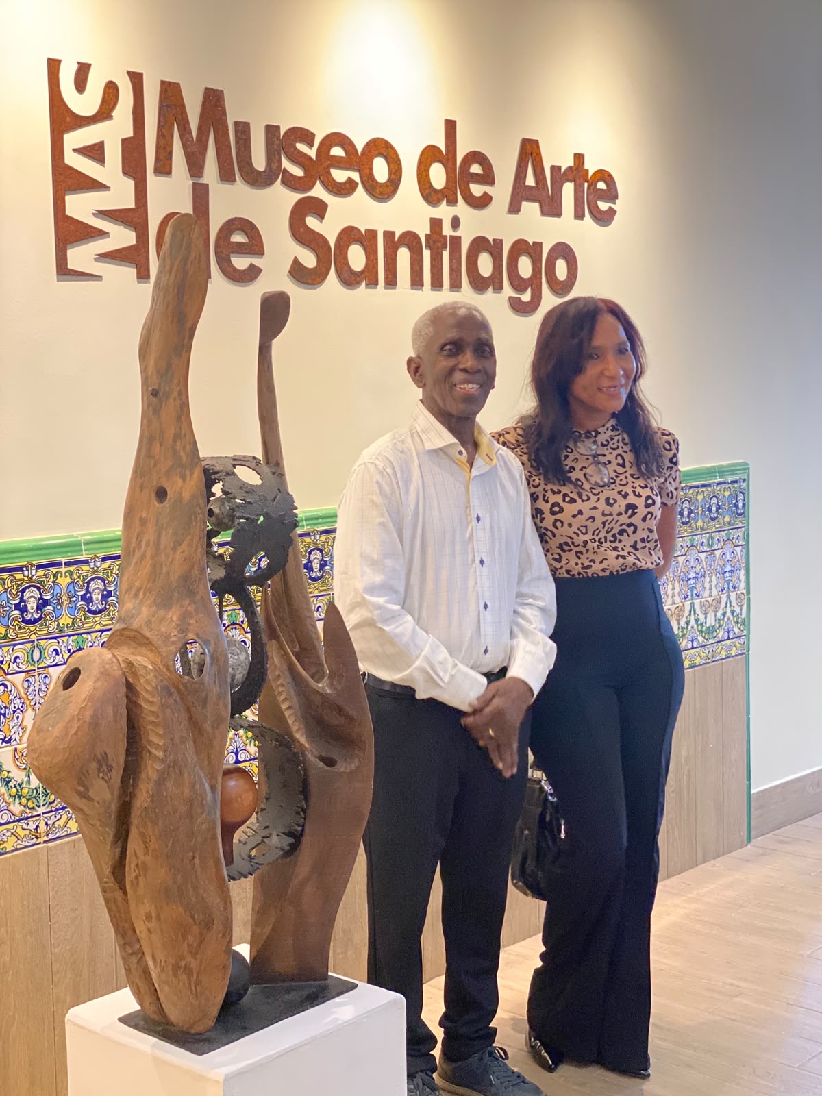 Escultura de Freddie Cabral es Seleccionada como Obra del Mes de Julio en el Museo de Arte de Santiago.