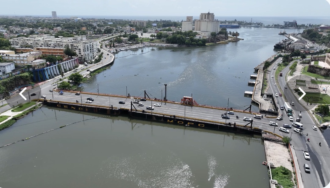 MOPC:informa que el Sábado habrá cierre temporal del Puente Flotante por 2 horas.