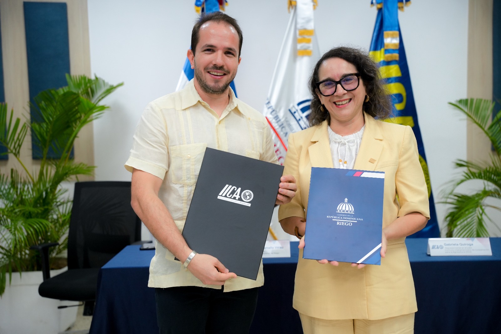 TNR e IICA unen esfuerzos para potenciar la modernización agrícola en República Dominicana.