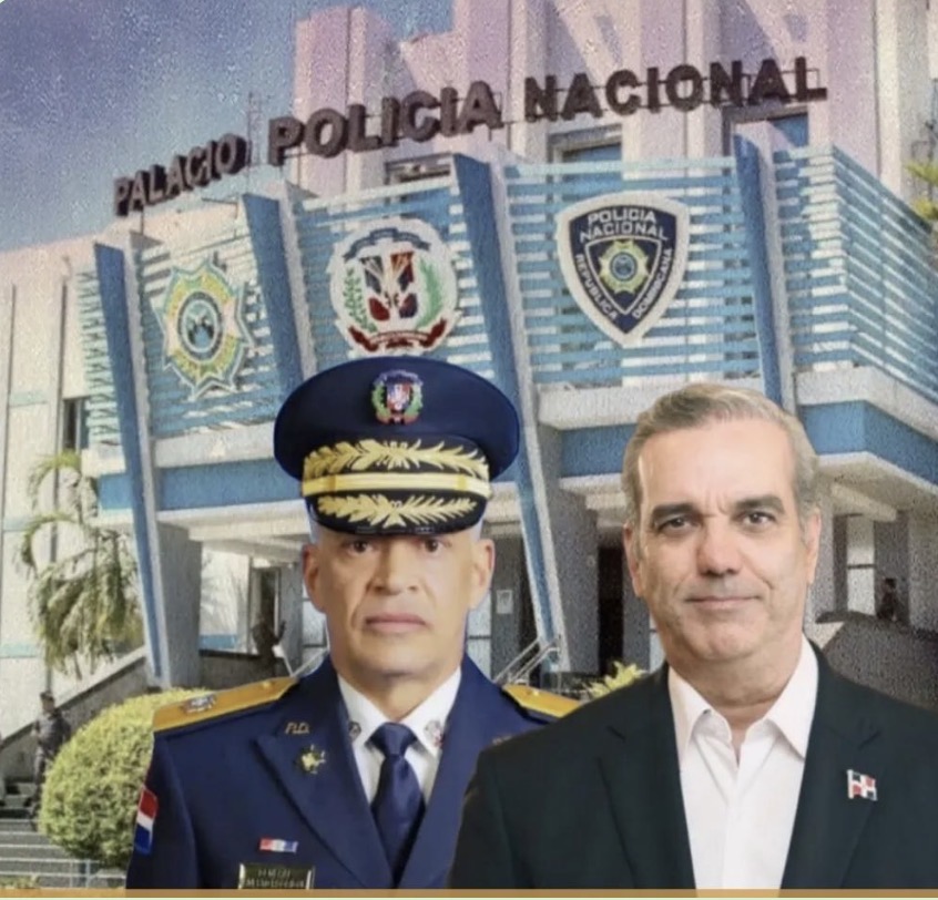 El director general de la Policía Nacional es entrevistado por el Conductor de Show del Medio Día y  equipo.