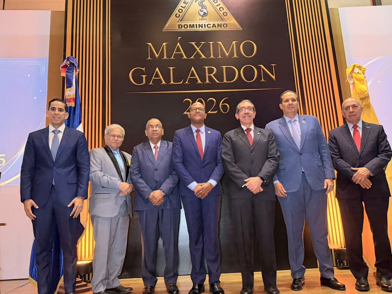 Jorge Asjana David y Roberto Mina, exaltados como Maestros de la Medicina Dominicana.