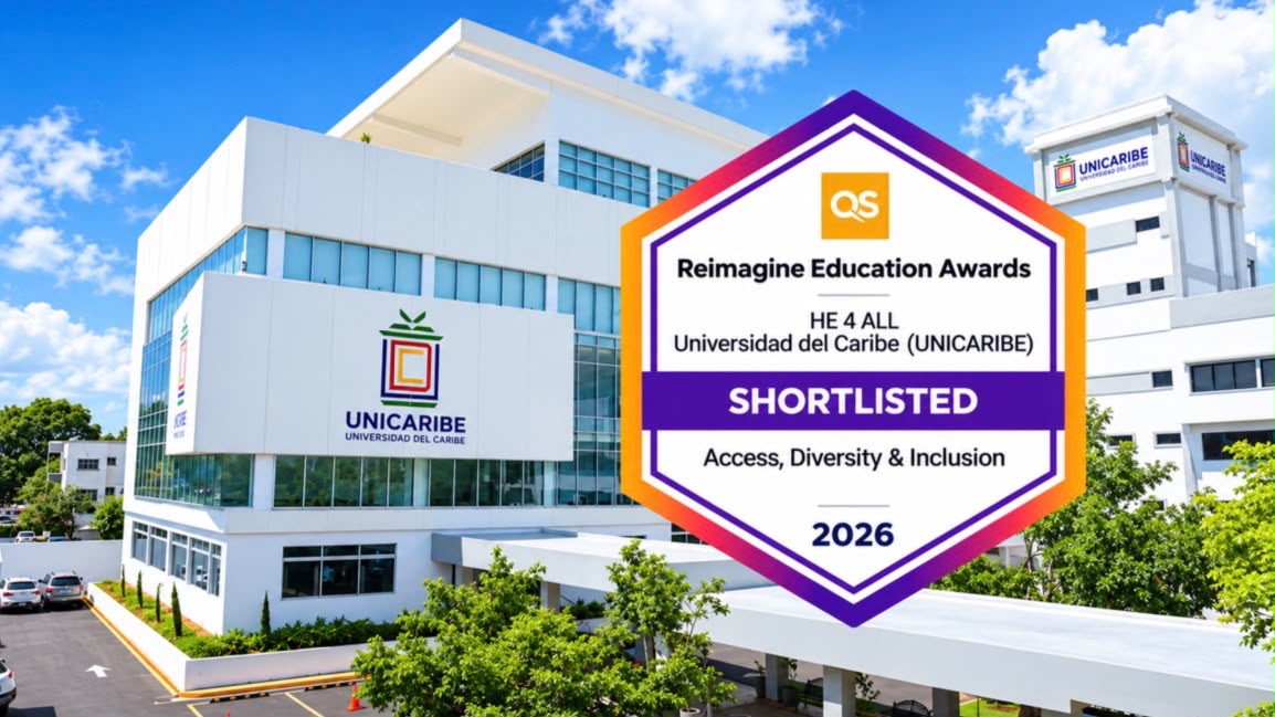 UNICARIBE entra a QS Reimagine Education Awards 2026 con su modelo de educación superior inclusiva.