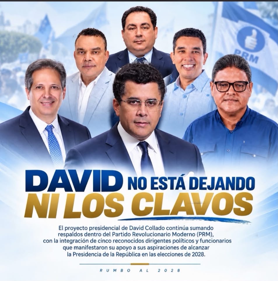 DAVID NO ESTÁ DEJANDO NI LOS CLAVOS.