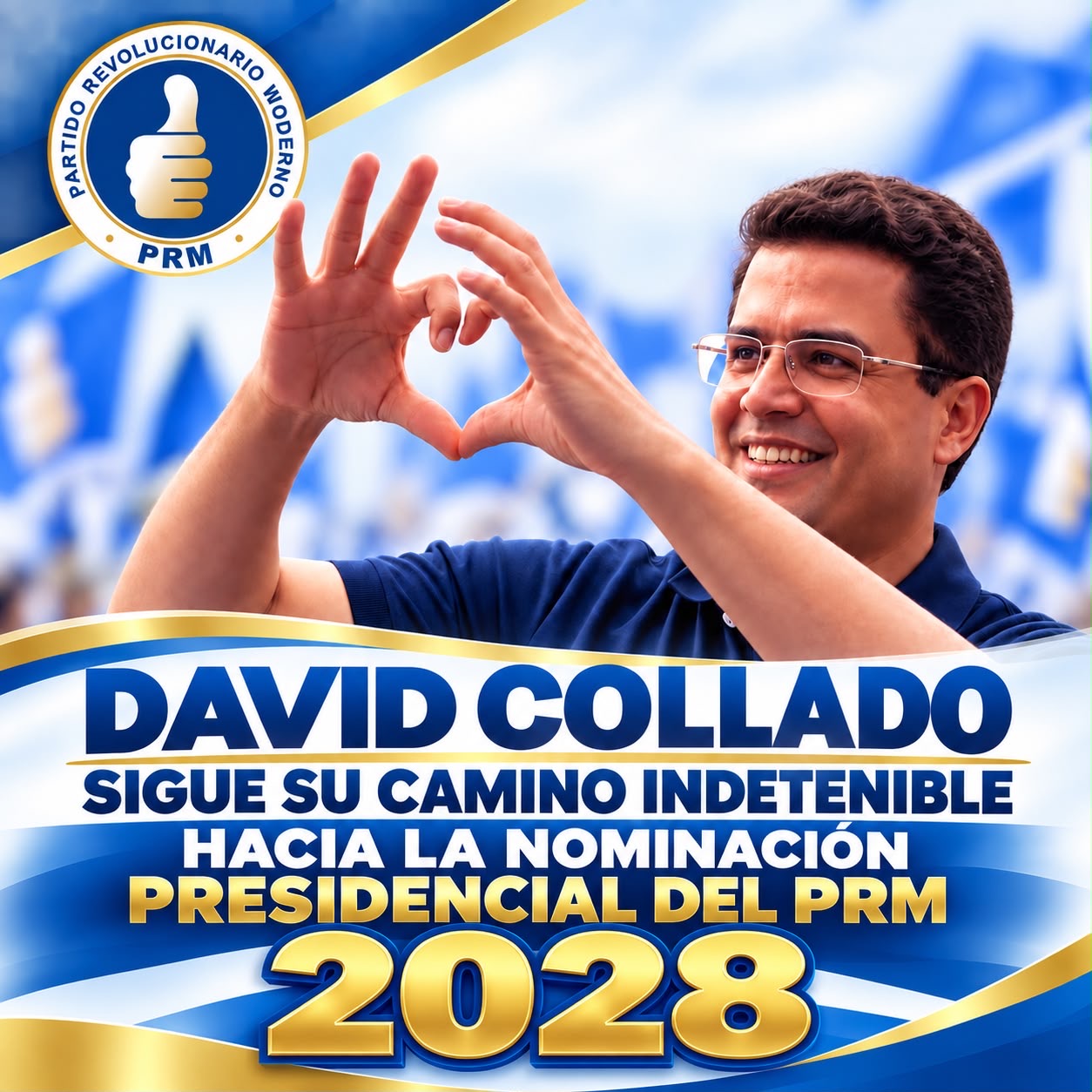 David Collado sigue su camino indetenible hacia la nominación presidencial del PRM 2028.