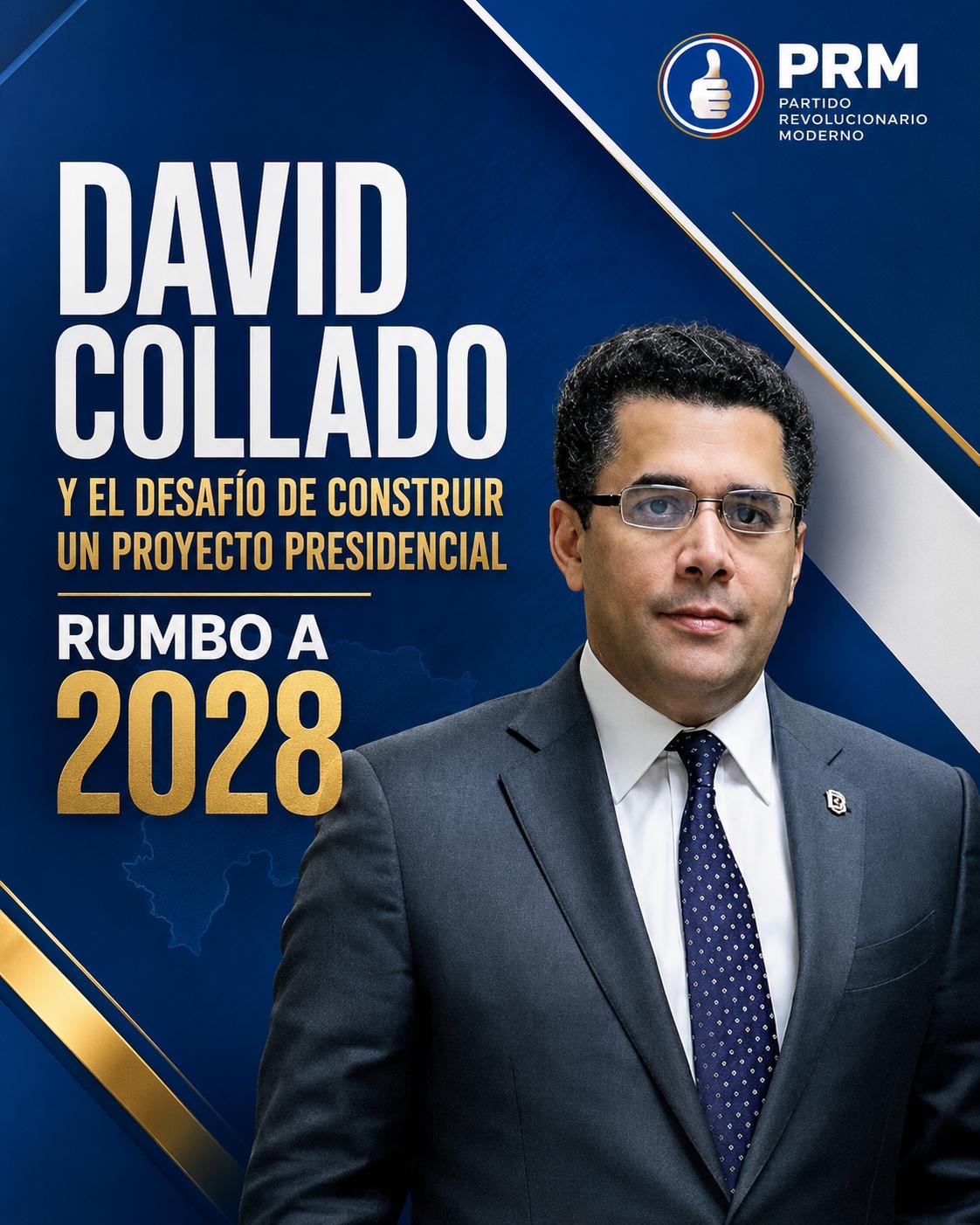 David Collado y el desafío de construir un proyecto presidencial rumbo a 2028.