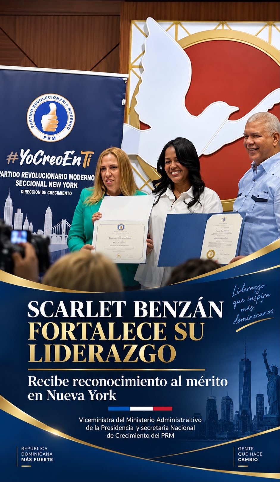 SCARLET BENZÁN FORTALECE SU LIDERAZGO.