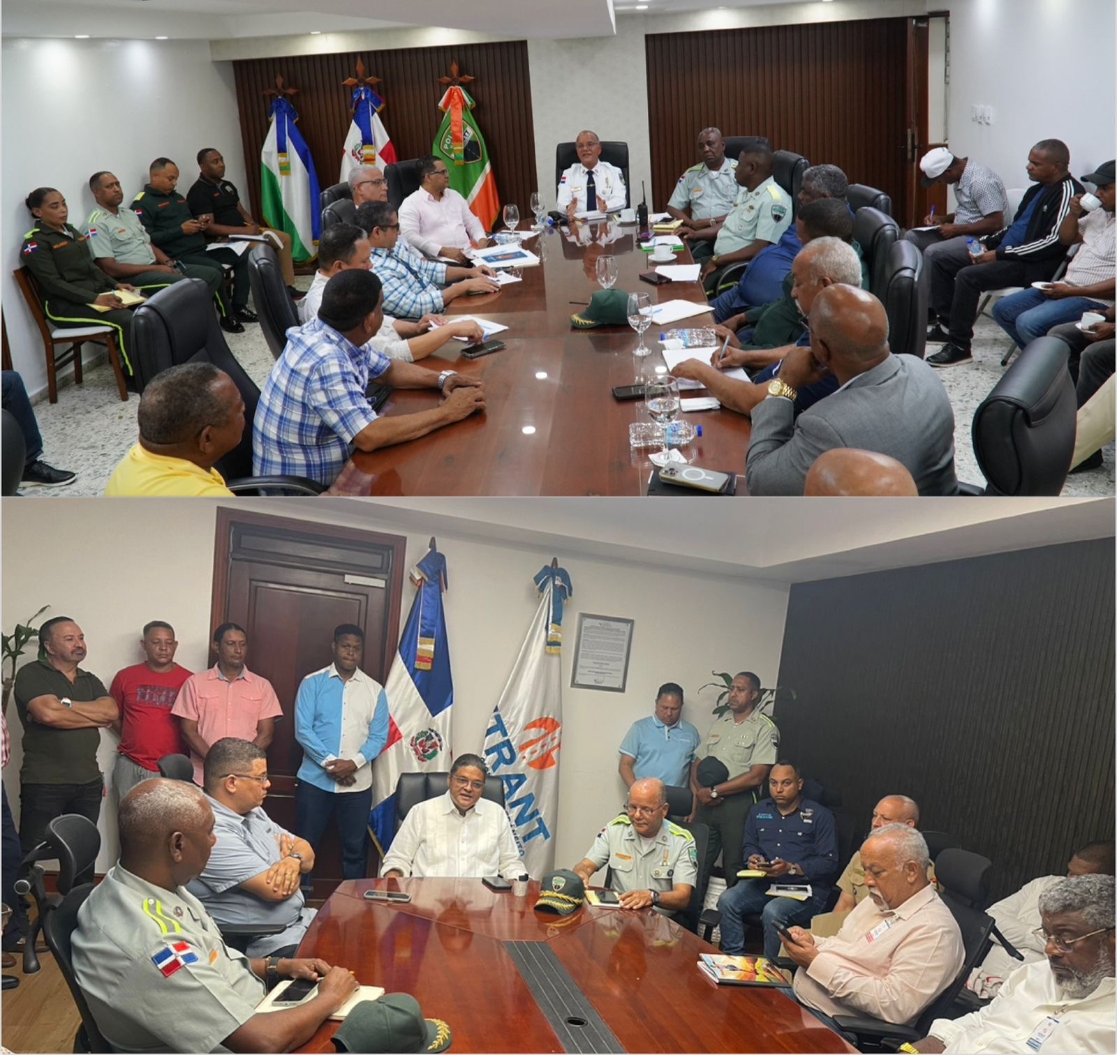 DIGESETT e INTRANT coordinan con operadores del transporte público acciones para mejorar movilidad en el km 9  .