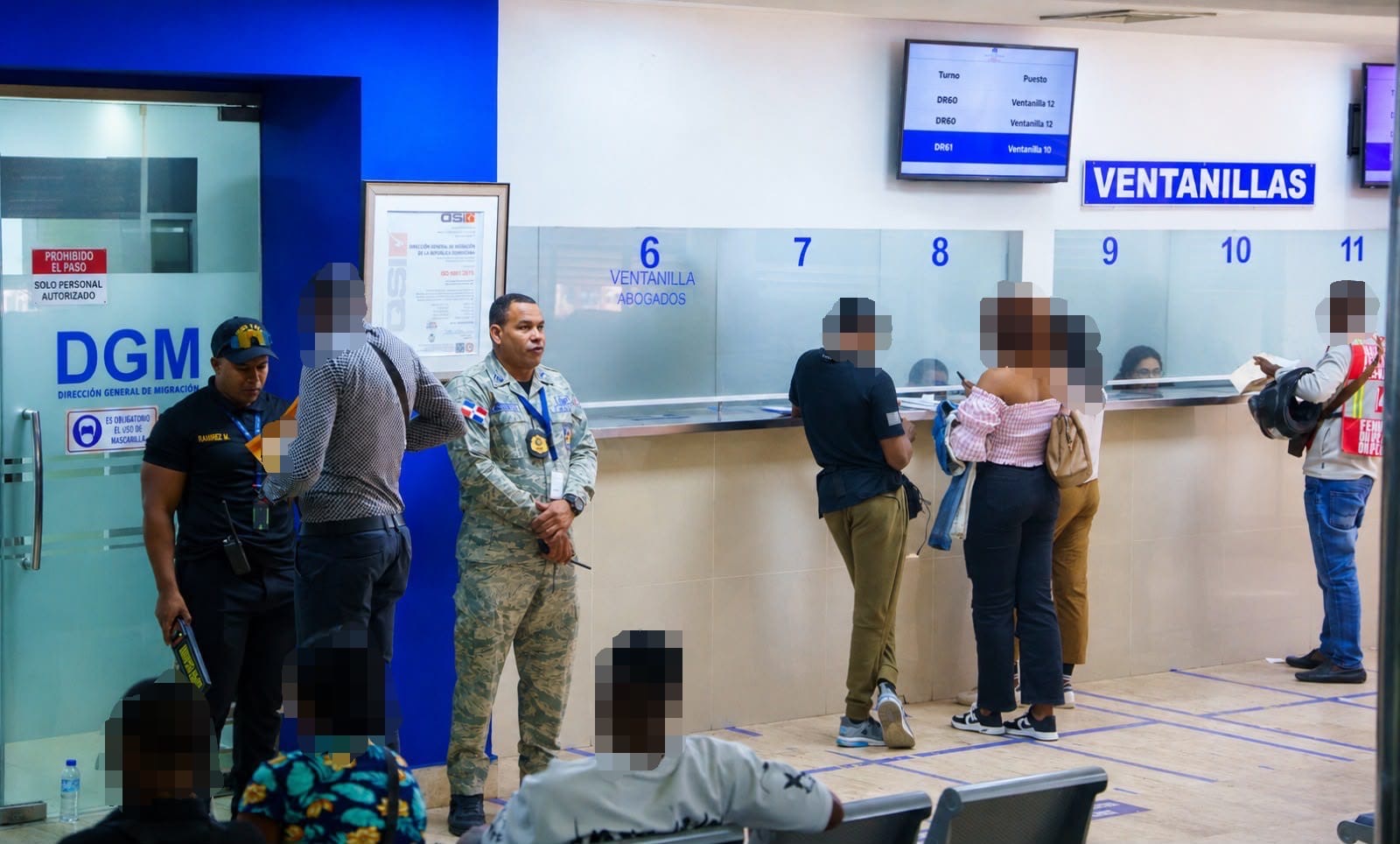 DGM registra más de 47 mil atenciones a usuarios en agosto.