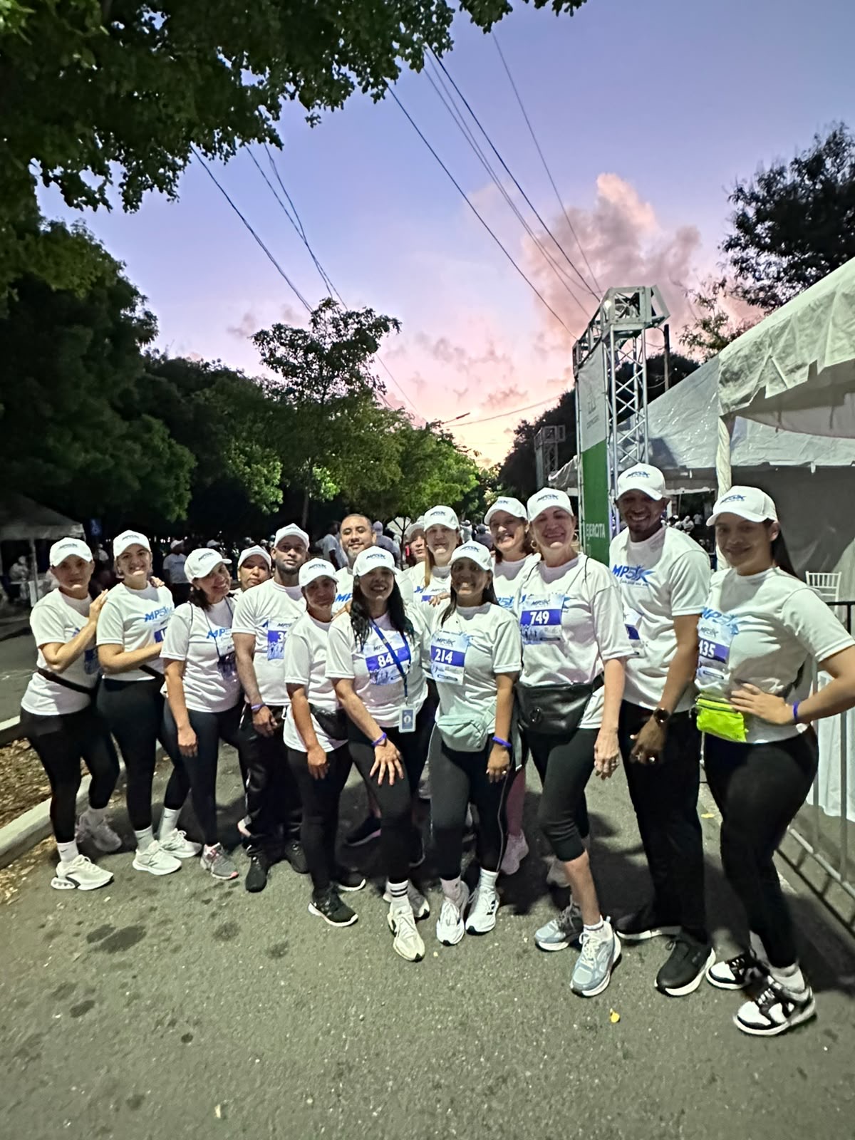 Fiscalía de Hermanas Mirabal se unió a la primera edición de la carrera MP5K.
