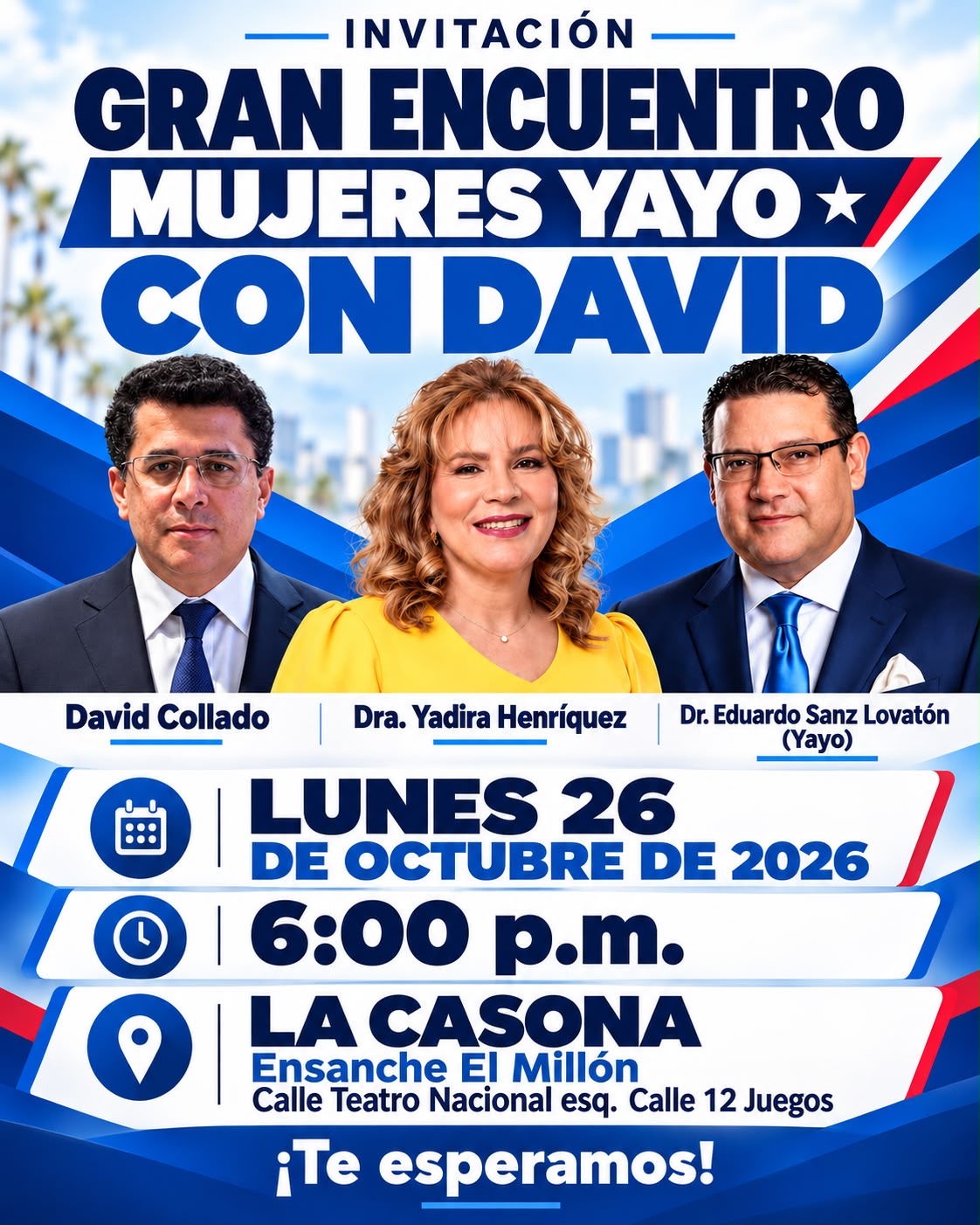 Gran encuentro de mujeres con Yayo Sanz Lovatón y David Collado