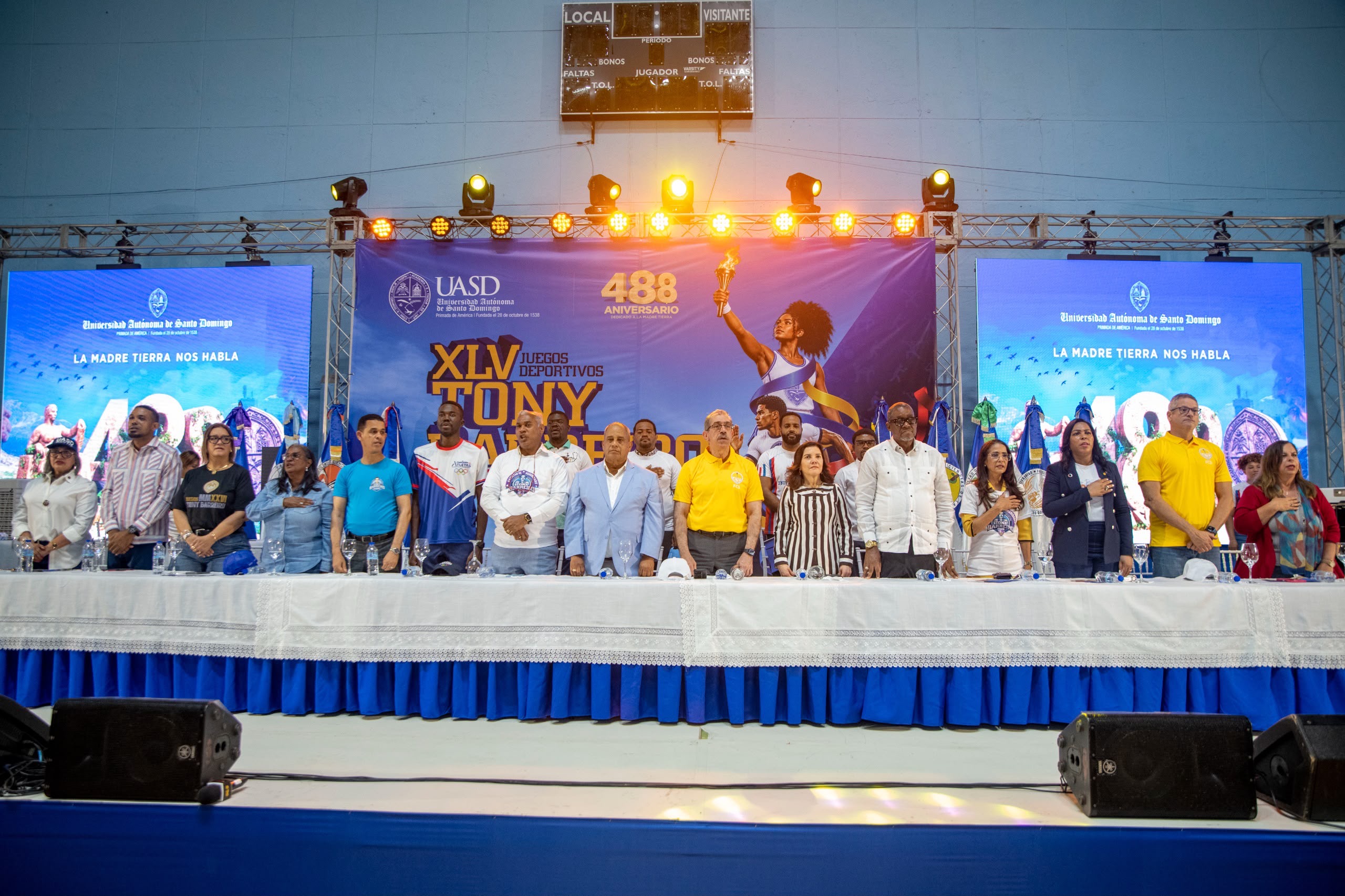 Juegos Tony Barreiro 2026: Asjana David destaca liderazgo deportivo de la UASD y su compromiso con la formación integral.
