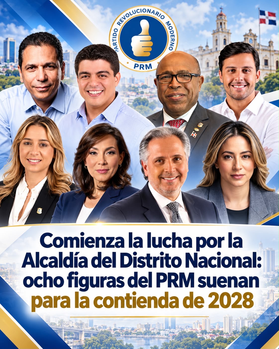 Comienza la lucha por la Alcaldía del Distrito Nacional.