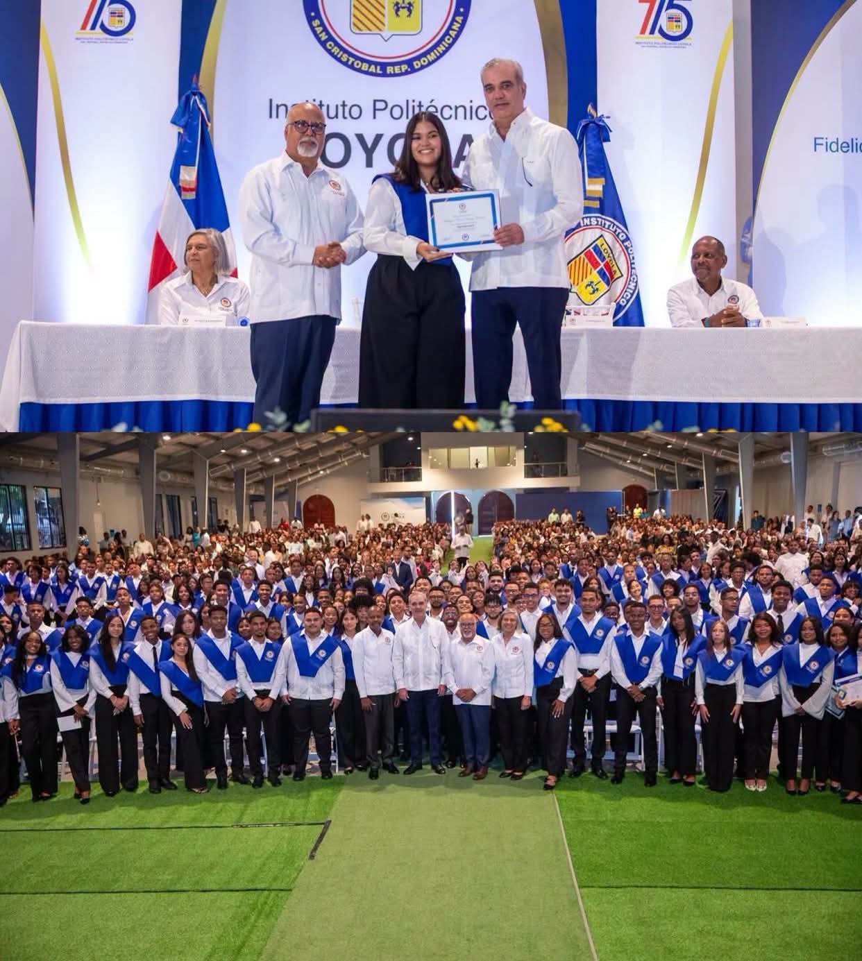 Loyola entrega a la sociedad dominicana 491 nuevos profesionales,técnicos.