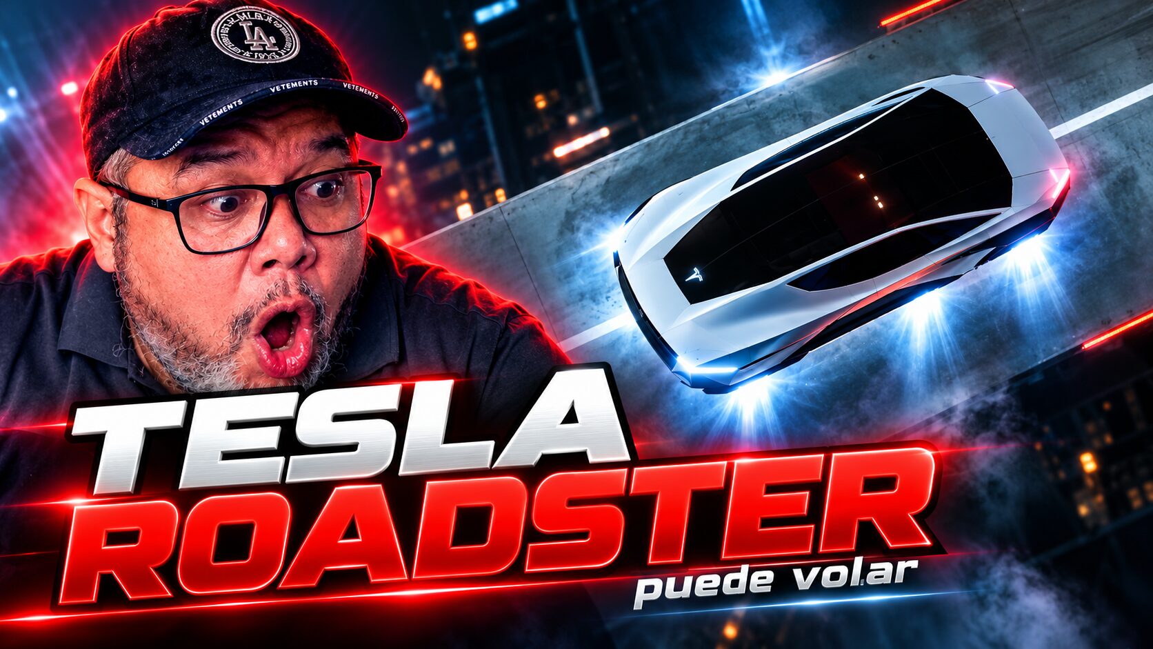Reacción al Tesla Roadster: ¡Es una LOCURA!