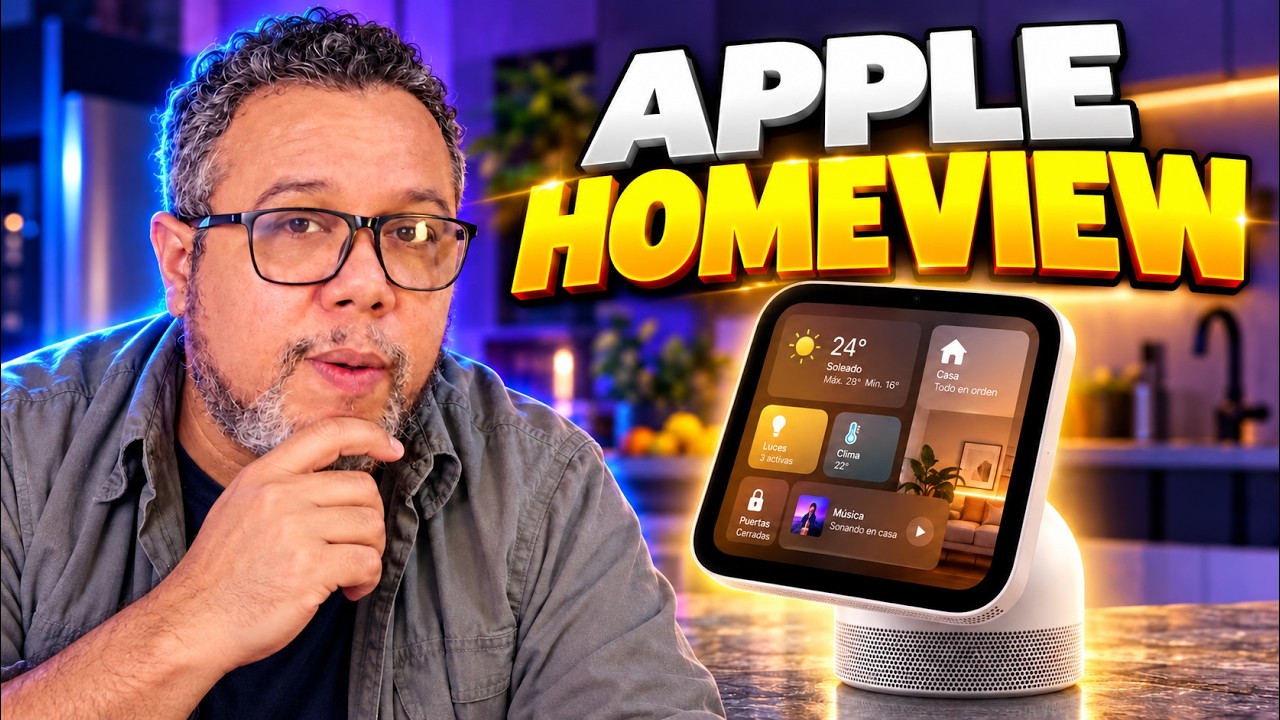 El nuevo Apple HomeView: la pantalla inteligente de Apple para la cocina