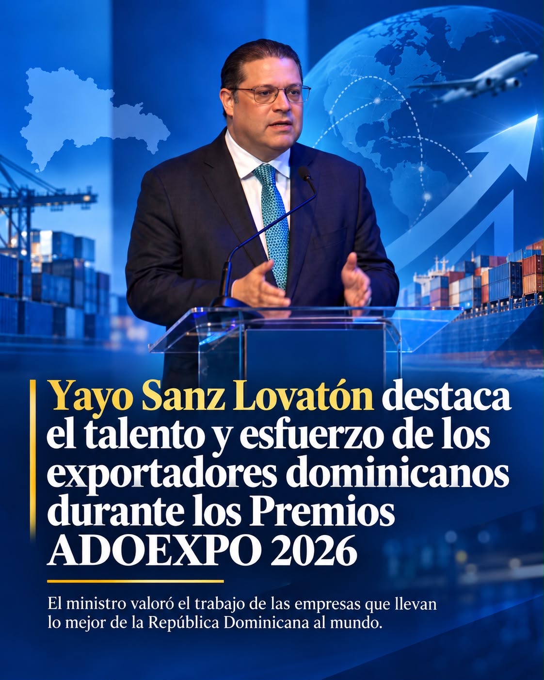 El ministro de Industria, Comercio y Mipymes resalta trabajo realizado por empresas.