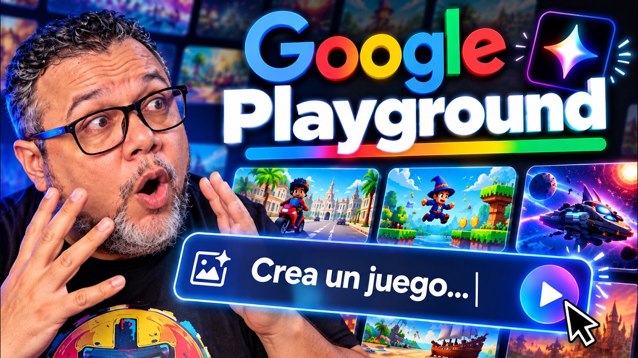 Crea videojuegos con Google Playground y gana dinero