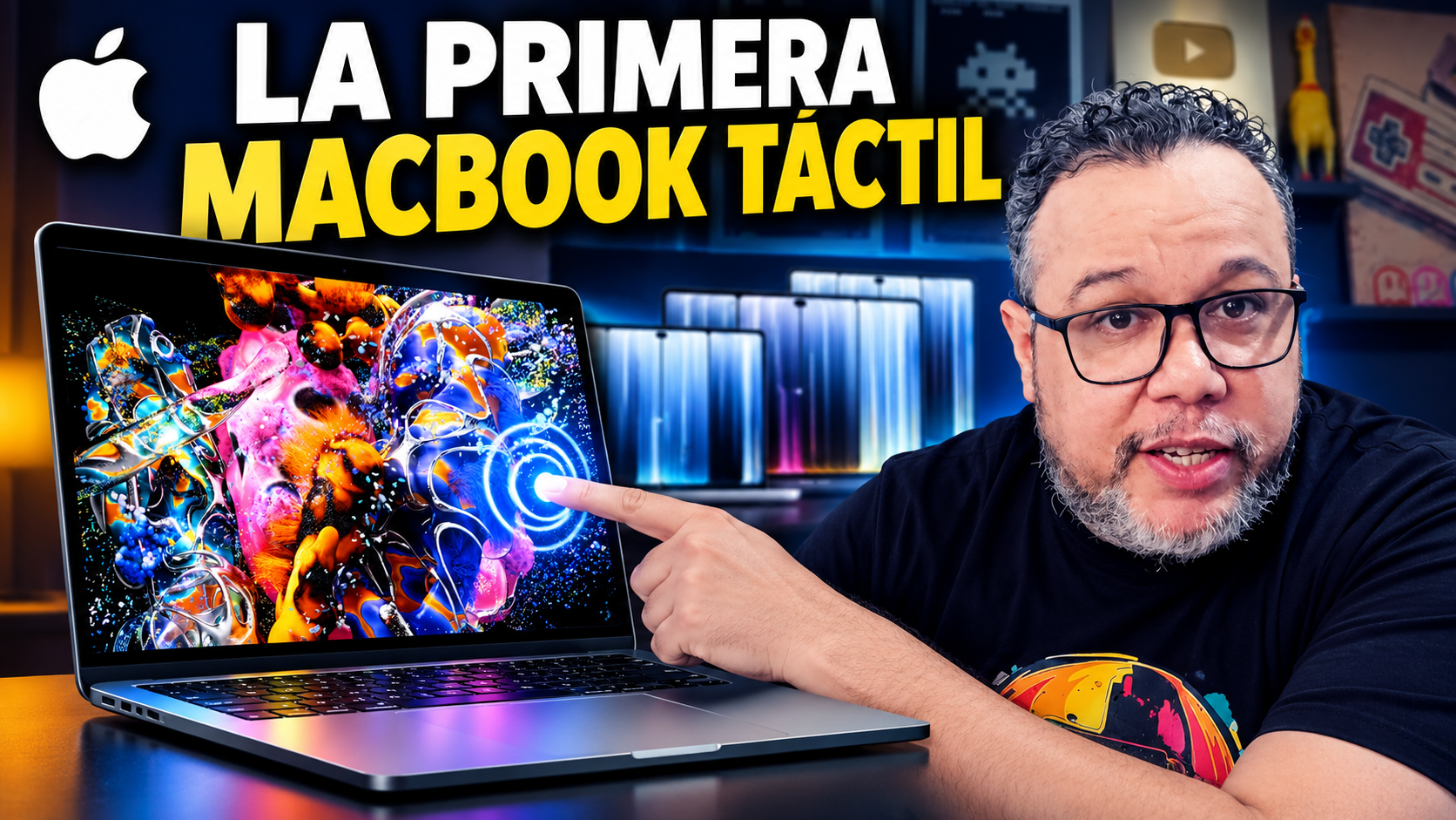 Llego la nueva MacBook Pro con pantalla PROLED XDR y función táctil: la mejor pantalla de portátil del mundo